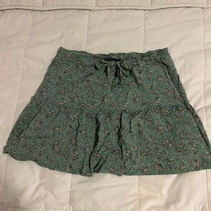 Brandy Melville flowy mini skirt